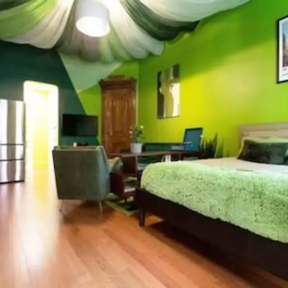 The Green Room: 70s Groove Themed Studio | hotel New York City | Trivago