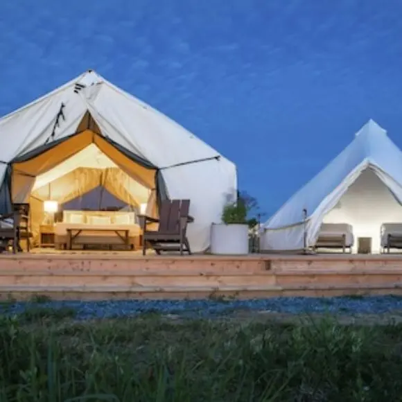 Glamp On Governors Island + Outdoor Lounge | hotel New York City | Trivago